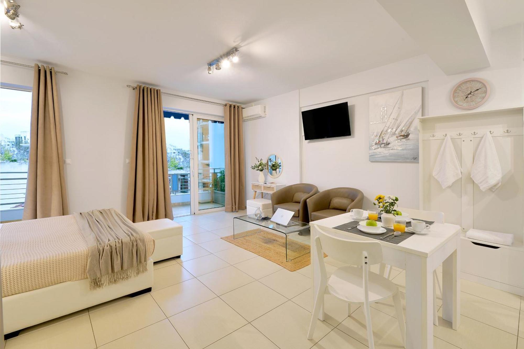 Alekos Apartments 1 Νetflix Athena Ruang foto